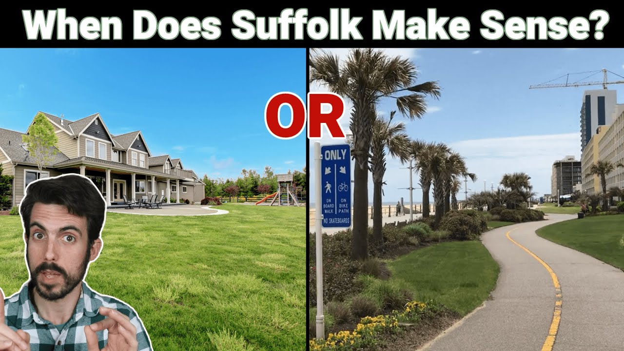 Living in Suffolk Vs Virginia Beach Area – When is Suffolk the Best Option?